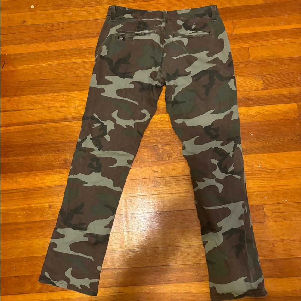 Army fatigue boot cut jeans - Picture 2 of 2
